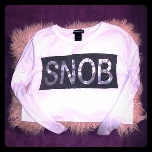 Long sleeve Crop top